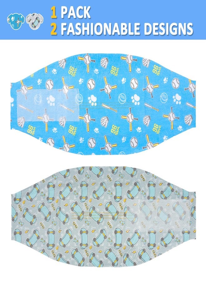 دونو حفاضات دونو للكلاب الذكور، 40 حفاضة، لفائف عريضة للاستخدام مرة واحدة، أحزمة بطن فائقة الامتصاص مع مؤشر للبلل، حفاضات بامبرز مانعة للتسرب للجراء، مناسبة لسلس البول والتبول اللاإرادي، مقاس صغير - Image 2